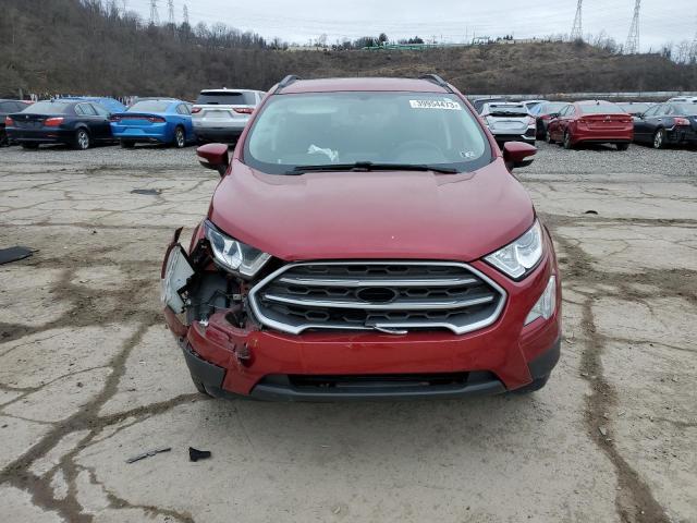 MAJ6P1UL8JC249202 - 2018 FORD ECOSPORT SE RED photo 5