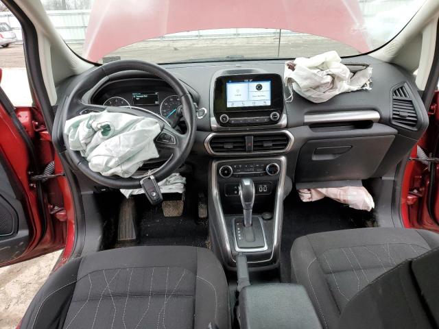 MAJ6P1UL8JC249202 - 2018 FORD ECOSPORT SE RED photo 8
