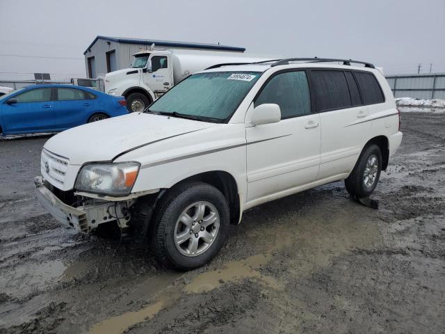 JTEEP21A770202490 - 2007 TOYOTA HIGHLANDER SPORT WHITE photo 1