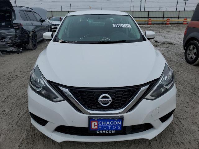 3N1AB7AP3KY352830 - 2019 NISSAN SENTRA S WHITE photo 5