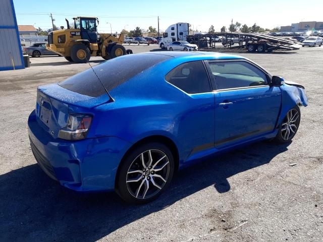 JTKJF5C78E3076752 - 2014 TOYOTA SCION TC BLUE photo 3