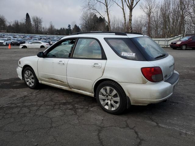 JF1GG65553H813332 - 2003 SUBARU IMPREZA TS WHITE photo 2