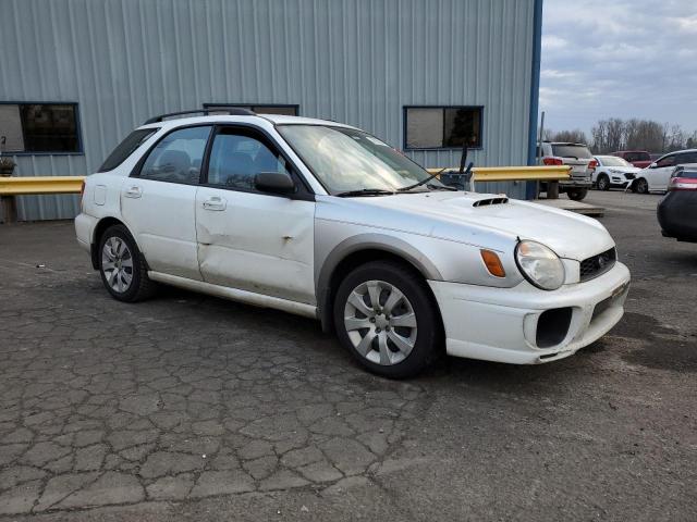 JF1GG65553H813332 - 2003 SUBARU IMPREZA TS WHITE photo 4