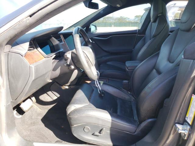 5YJSA1E27KF334715 - 2019 TESLA MODEL S GRAY photo 7