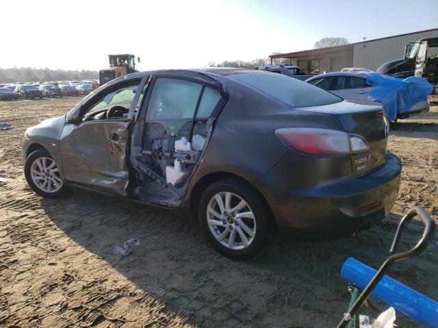 JM1BL1WP1D1812370 - 2013 MAZDA 3 I GRAY photo 2