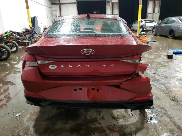 KMHLM4AG8PU630917 - 2023 HYUNDAI ELANTRA SEL RED photo 6