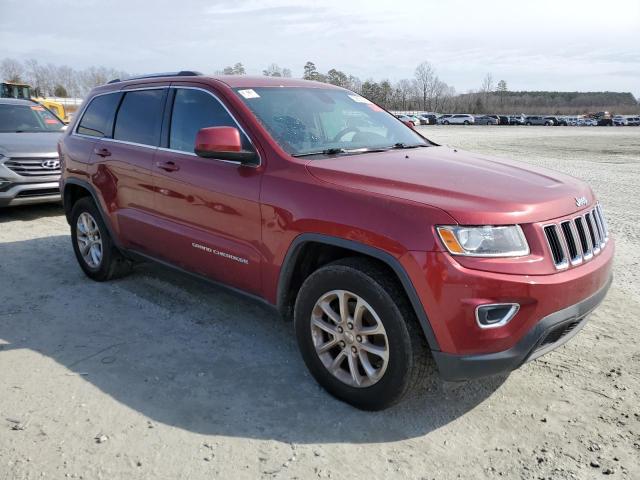 1C4RJEAG8EC460705 - 2014 JEEP GRAND CHER LAREDO BURGUNDY photo 4