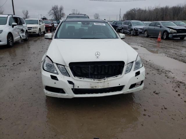 WDDHF8HB3AA254146 - 2010 MERCEDES-BENZ E 350 4MATIC WHITE photo 5