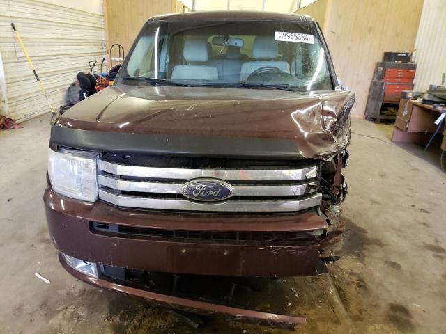 2FMEK62C79BA62528 - 2009 FORD FLEX SEL BURGUNDY photo 5