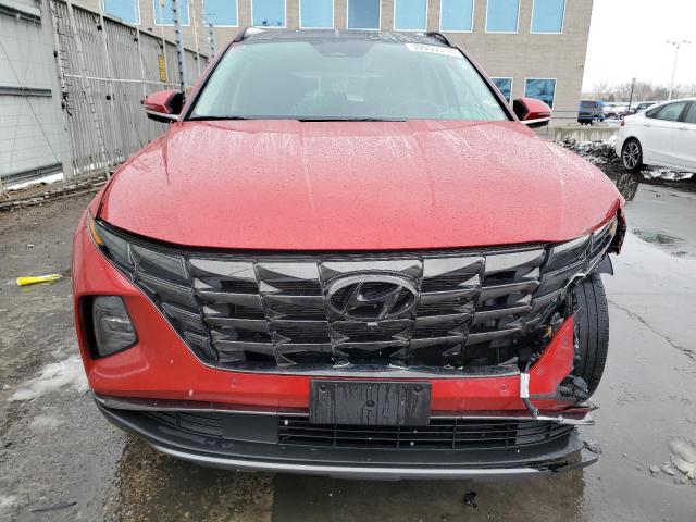 5NMJECAE9NH040263 - 2022 HYUNDAI TUCSON LIMITED RED photo 5