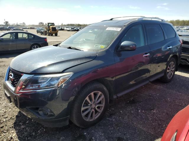 5N1AR2MM3FC685150 - 2015 NISSAN PATHFINDER S GRAY photo 1