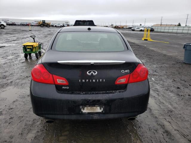 JN1CV6ARXFM650800 - 2015 INFINITI Q40 BLACK photo 6