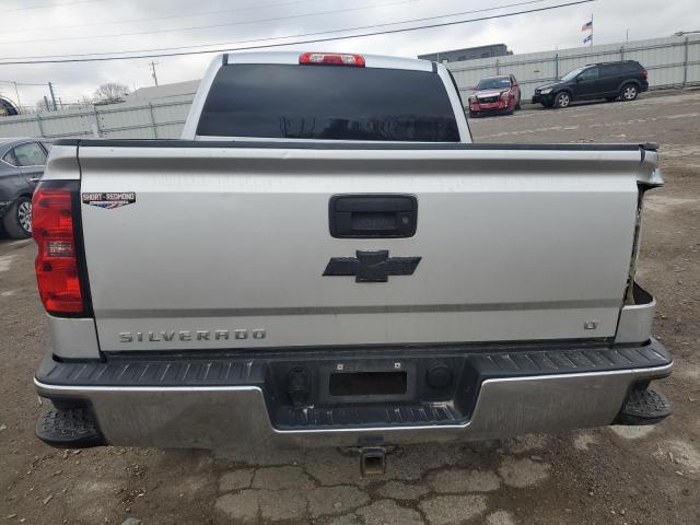 3GCUKREC4EG340130 - 2014 CHEVROLET SILVERADO K1500 LT SILVER photo 6