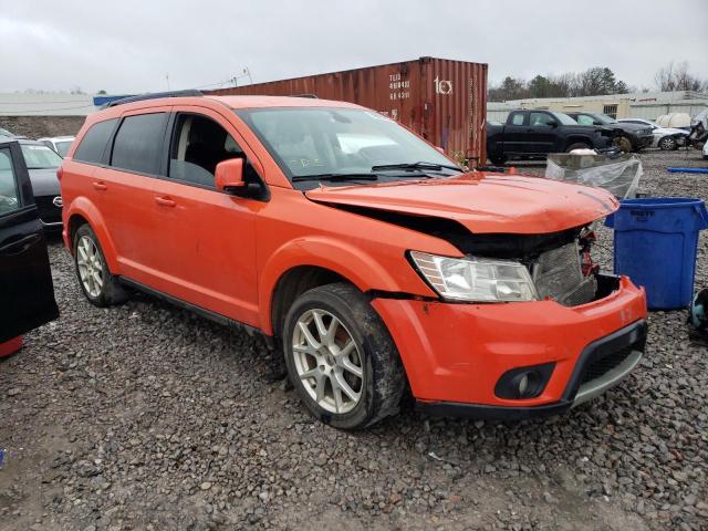 3C4PDCBBXJT212413 - 2018 DODGE JOURNEY SXT ORANGE photo 4