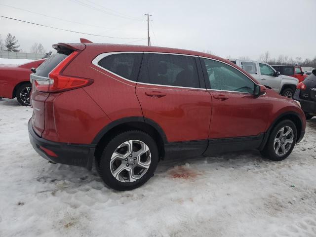 2HKRW2H89JH684966 - 2018 HONDA CR-V EXL RED photo 3