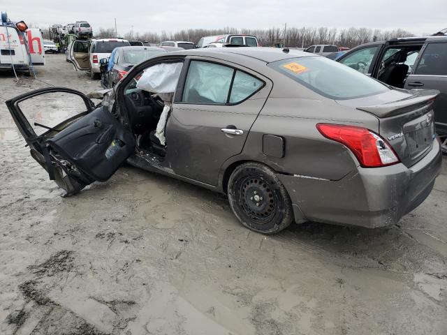 3N1CN7AP8FL950799 - 2015 NISSAN VERSA S GRAY photo 2