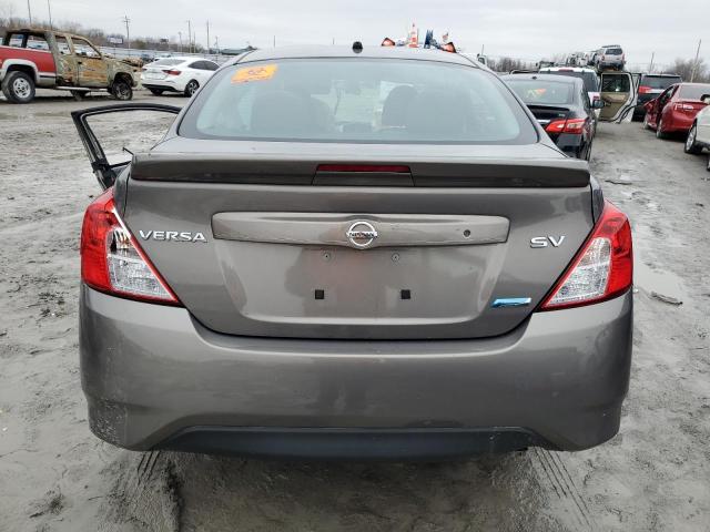 3N1CN7AP8FL950799 - 2015 NISSAN VERSA S GRAY photo 6