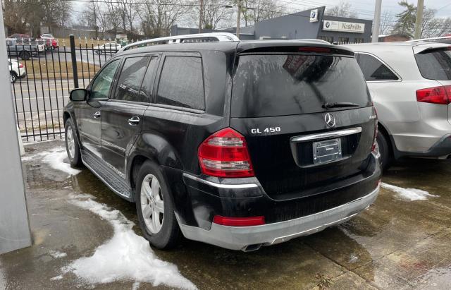 4JGBF71E57A102811 - 2007 MERCEDES-BENZ GL 450 4MATIC BLACK photo 3