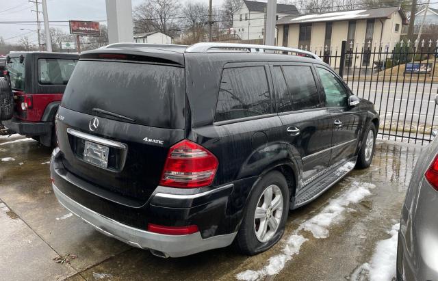 4JGBF71E57A102811 - 2007 MERCEDES-BENZ GL 450 4MATIC BLACK photo 4
