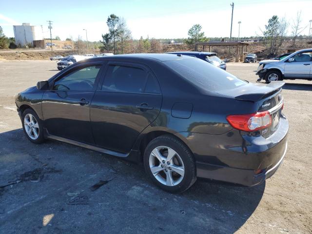 2T1BU4EE5BC635751 - 2011 TOYOTA COROLLA BASE BLACK photo 2