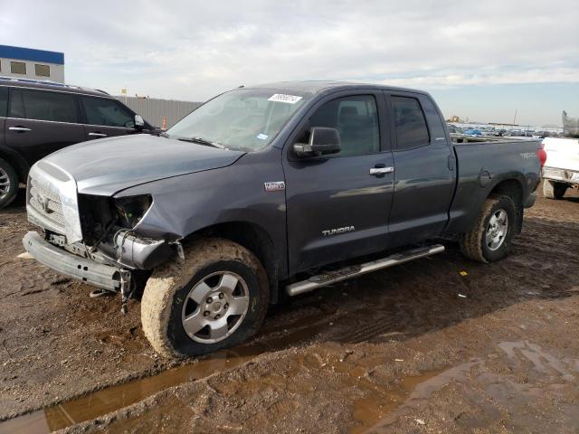 5TFRV58118X050427 - 2008 TOYOTA TUNDRA DOUBLE CAB LIMITED GRAY photo 1