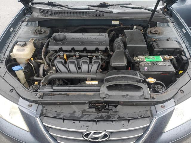 5NPET46C39H536849 - 2009 HYUNDAI SONATA GLS BLUE photo 11