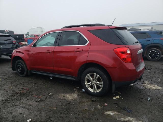 2GNFLGE30F6293497 - 2015 CHEVROLET EQUINOX LT RED photo 2