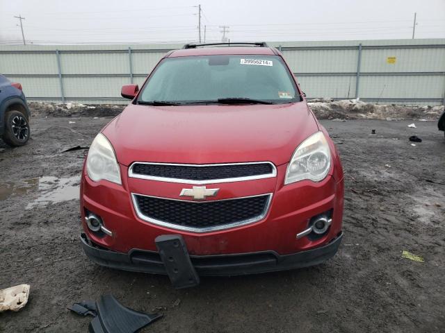 2GNFLGE30F6293497 - 2015 CHEVROLET EQUINOX LT RED photo 5