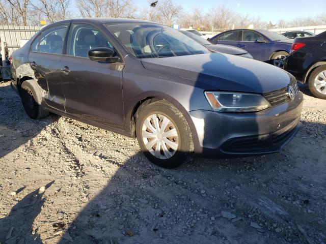 3VW2K7AJ7DM353869 - 2013 VOLKSWAGEN JETTA BASE Մոխրագույն լուսանկար 4