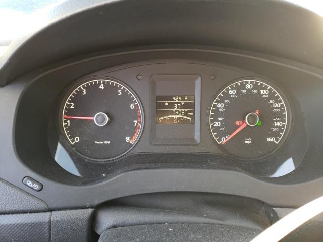 3VW2K7AJ7DM353869 - 2013 VOLKSWAGEN JETTA BASE Մոխրագույն լուսանկար 9