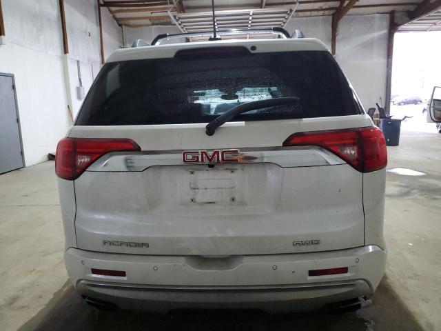 1GKKNXLS7JZ131637 - 2018 GMC ACADIA DENALI WHITE photo 6