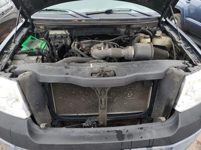 1FTRF12206NB30298 - 2006 FORD F150 GREEN photo 11