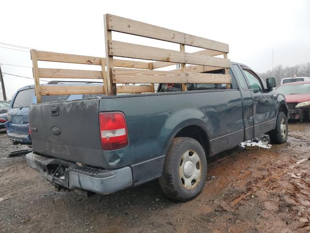 1FTRF12206NB30298 - 2006 FORD F150 GREEN photo 3