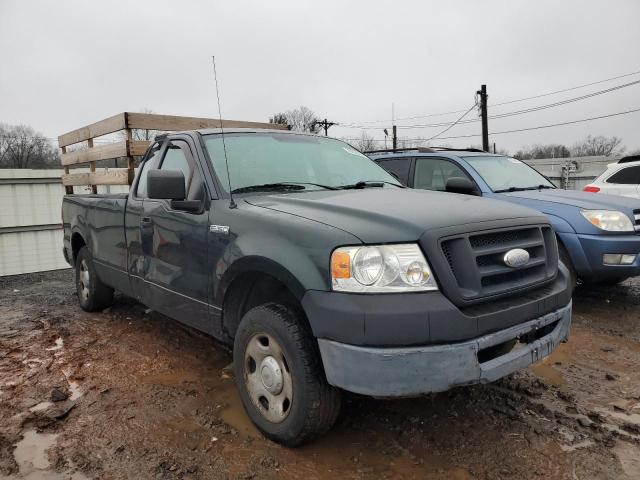 1FTRF12206NB30298 - 2006 FORD F150 GREEN photo 4