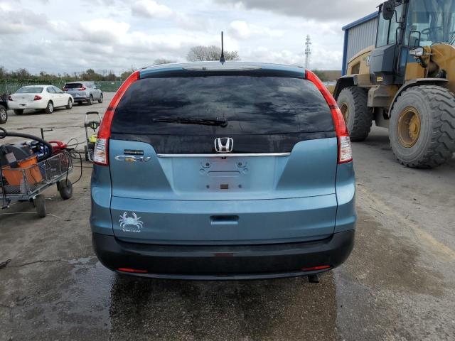 2HKRM3H38EH557633 - 2014 HONDA CR-V LX TURQUOISE photo 6