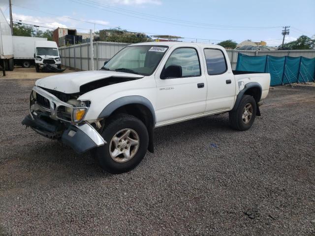 5TEGN92NX4Z409738 - 2004 TOYOTA TACOMA DOUBLE CAB PRERUNNER WHITE photo 1