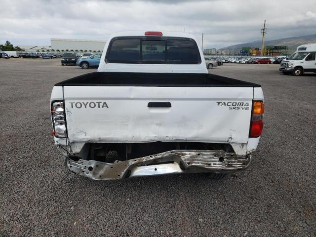 5TEGN92NX4Z409738 - 2004 TOYOTA TACOMA DOUBLE CAB PRERUNNER WHITE photo 6