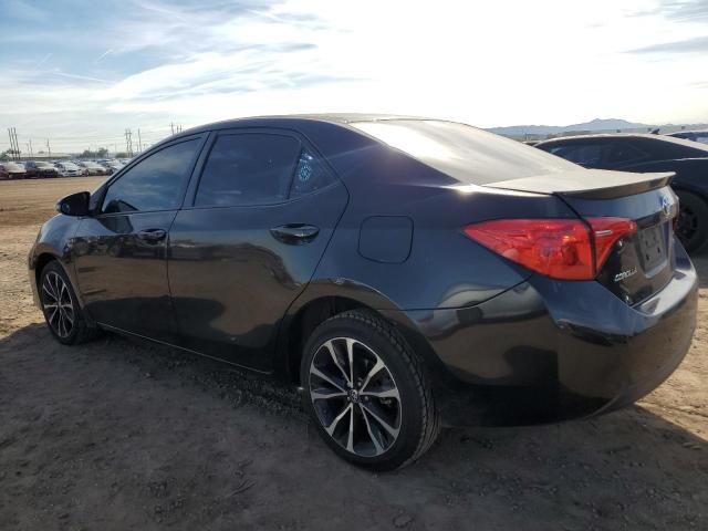 5YFBURHE3HP627388 - 2017 TOYOTA COROLLA L BLACK photo 2