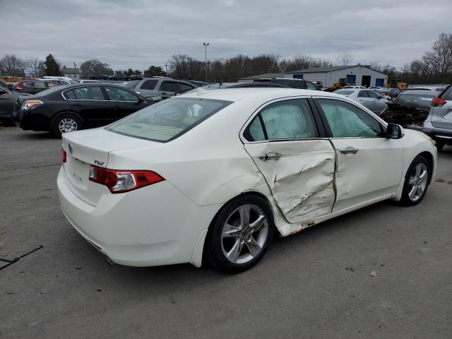 JH4CU2F69AC007312 - 2010 ACURA TSX WHITE photo 3