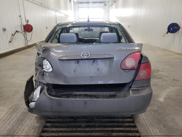 2T1BR32E35C551240 - 2005 TOYOTA COROLLA CE GRAY photo 6