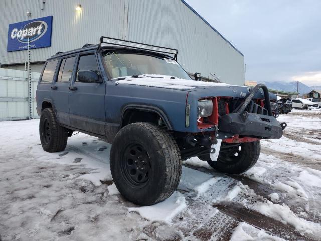 1J4FJ68S8WL157468 - 1998 JEEP CHEROKEE SPORT BLUE photo 4