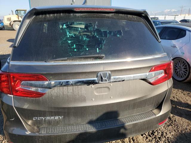 5FNRL6H72KB054410 - 2019 HONDA ODYSSEY EXL GRAY photo 6