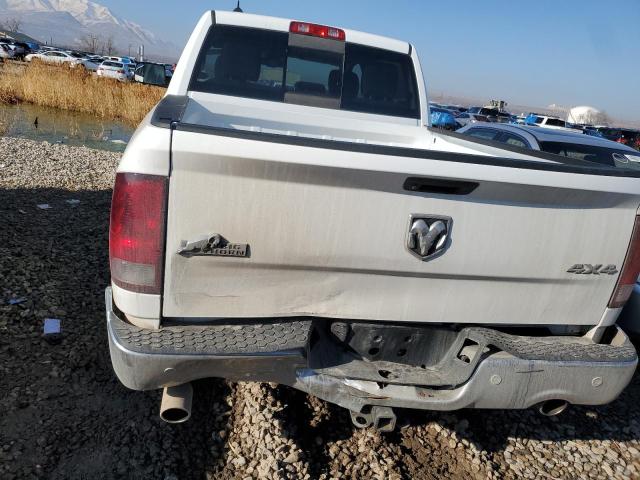 1C6RR7LT9FS611337 - 2015 RAM 1500 SLT WHITE photo 6