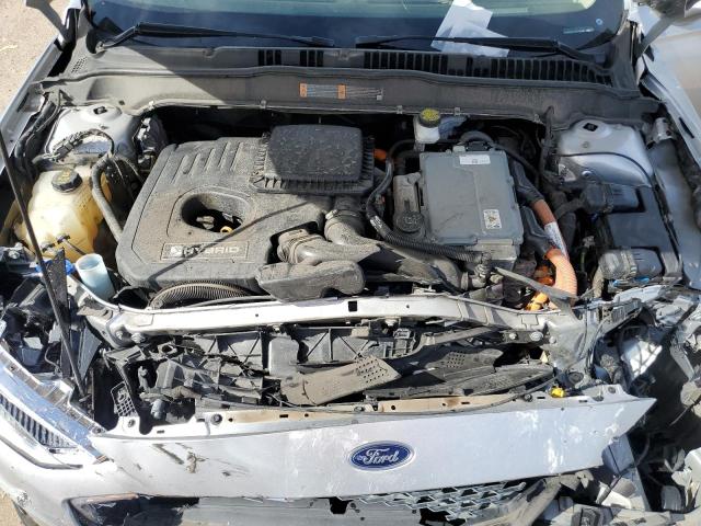 3FA6P0RU1KR109426 - 2019 FORD FUSION TITANIUM SILVER photo 11