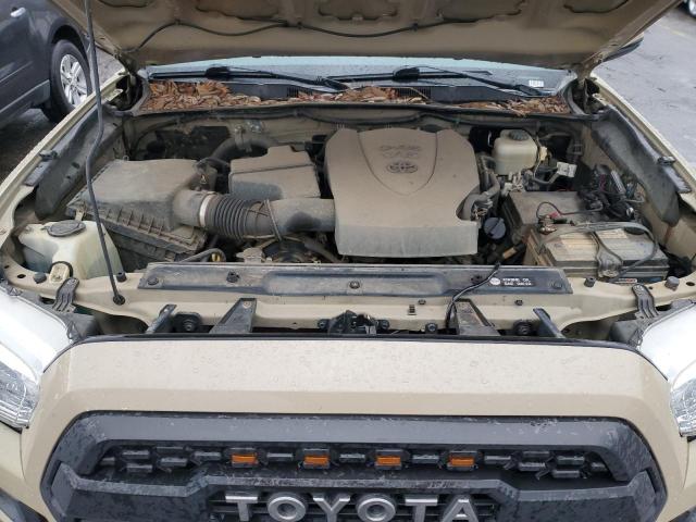 5TFCZ5AN0GX008370 - 2016 TOYOTA TACOMA DOUBLE CAB TAN photo 11