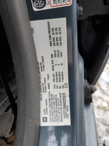 1GCDT136868225579 - 2006 CHEVROLET COLORADO BLUE photo 13