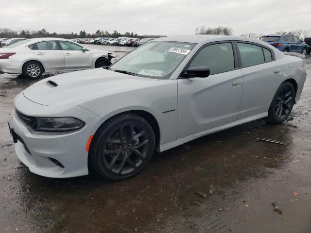 2C3CDXCT6NH210478 - 2022 DODGE CHARGER R/T GRAY photo 1