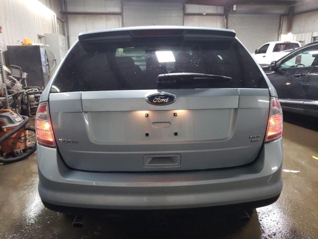 2FMDK48C38BB20088 - 2008 FORD EDGE SEL BLUE photo 6