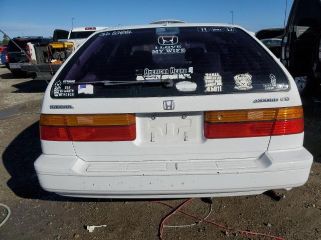 1HGCB9865MA009461 - 1991 HONDA ACCORD EX WHITE photo 6