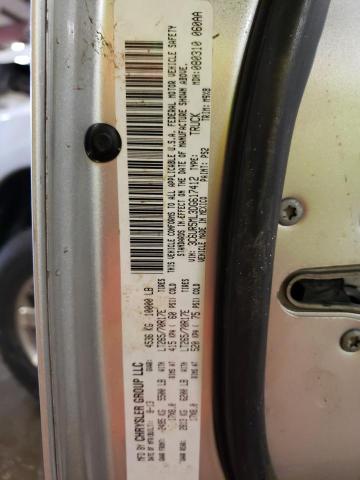 3C6UR5ML3DG617412 - 2013 RAM 2500 SLT ვერცხლისფერი ფოტო 12